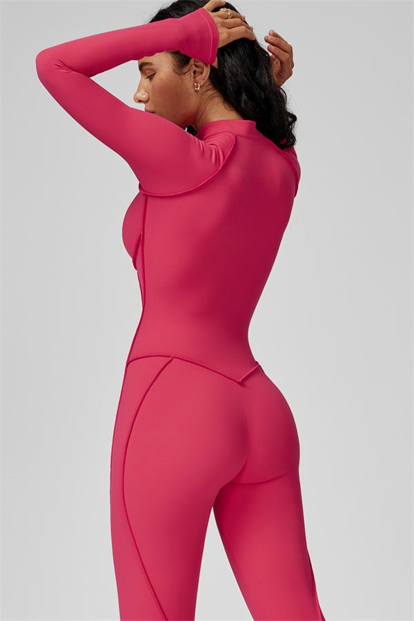 Gymfit Structure Zipper Jumpsuit - Gymfit
