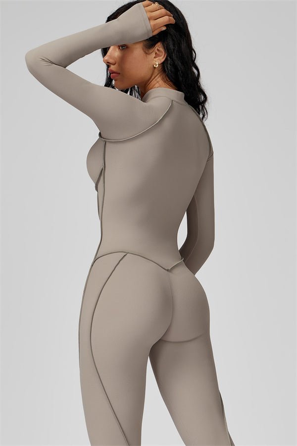 Gymfit Structure Zipper Jumpsuit - Gymfit