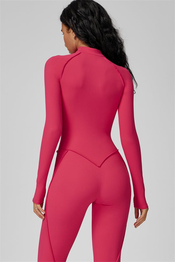 Gymfit Structure Zipper Jumpsuit - Gymfit