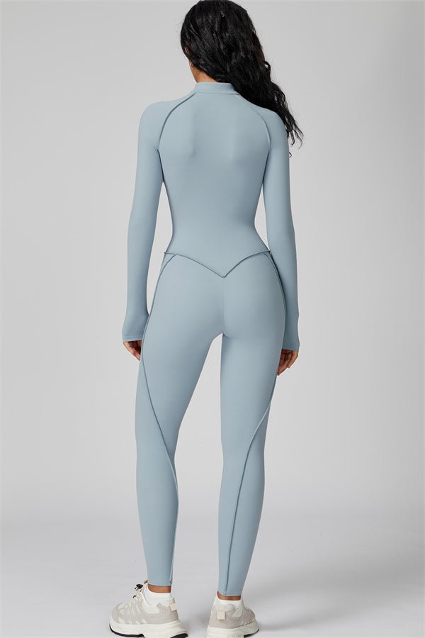 Gymfit Structure Zipper Jumpsuit - Gymfit