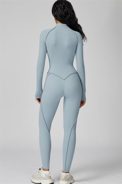 Gymfit Structure Zipper Jumpsuit - Gymfit