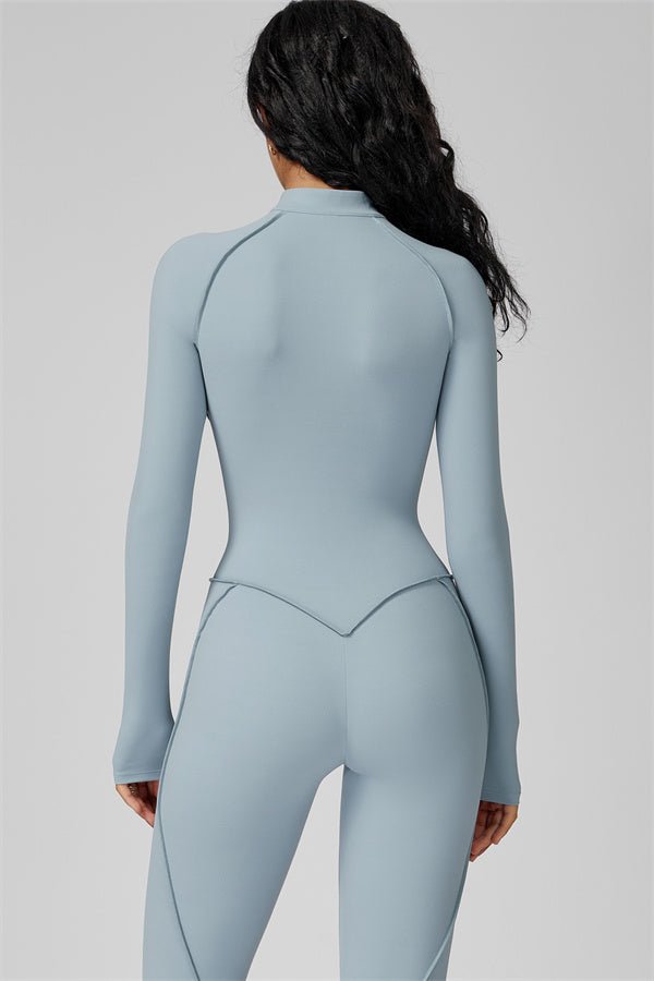 Gymfit Structure Zipper Jumpsuit - Gymfit