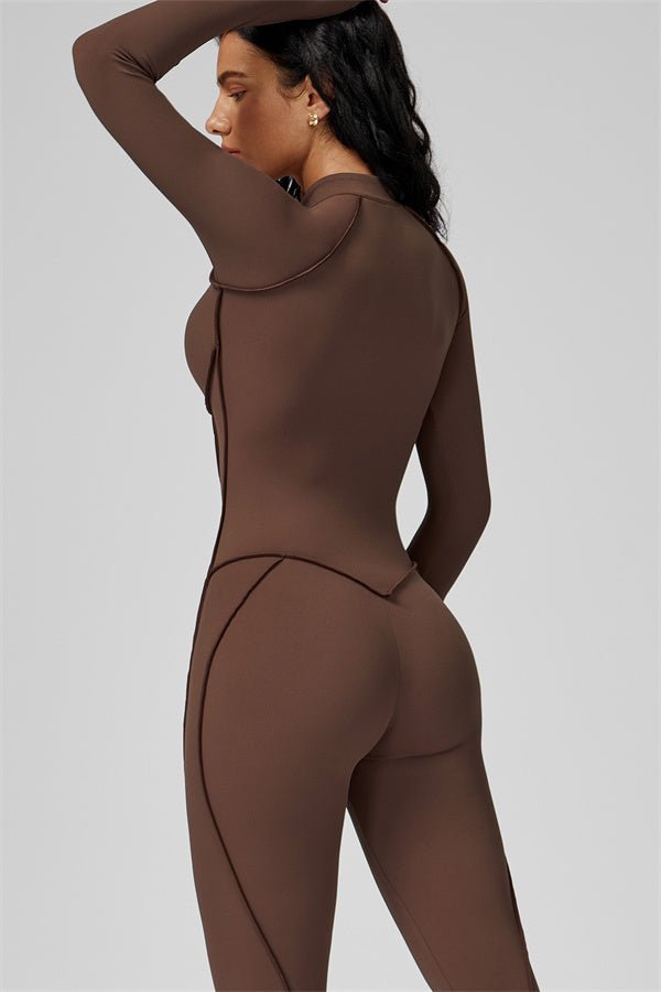 Gymfit Structure Zipper Jumpsuit - Gymfit