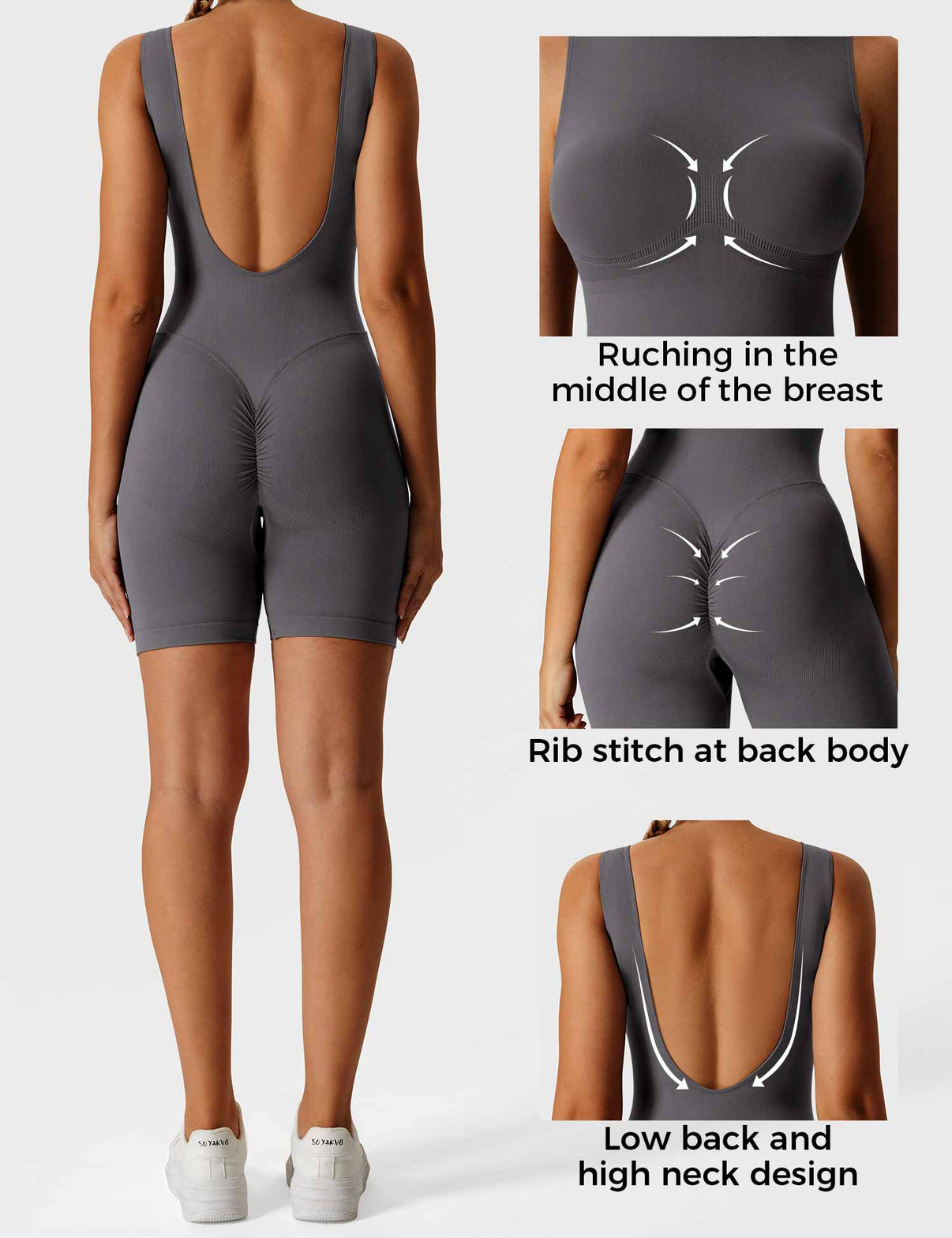 Gymfit Swanky Seamless Jumpsuit - Gymfit