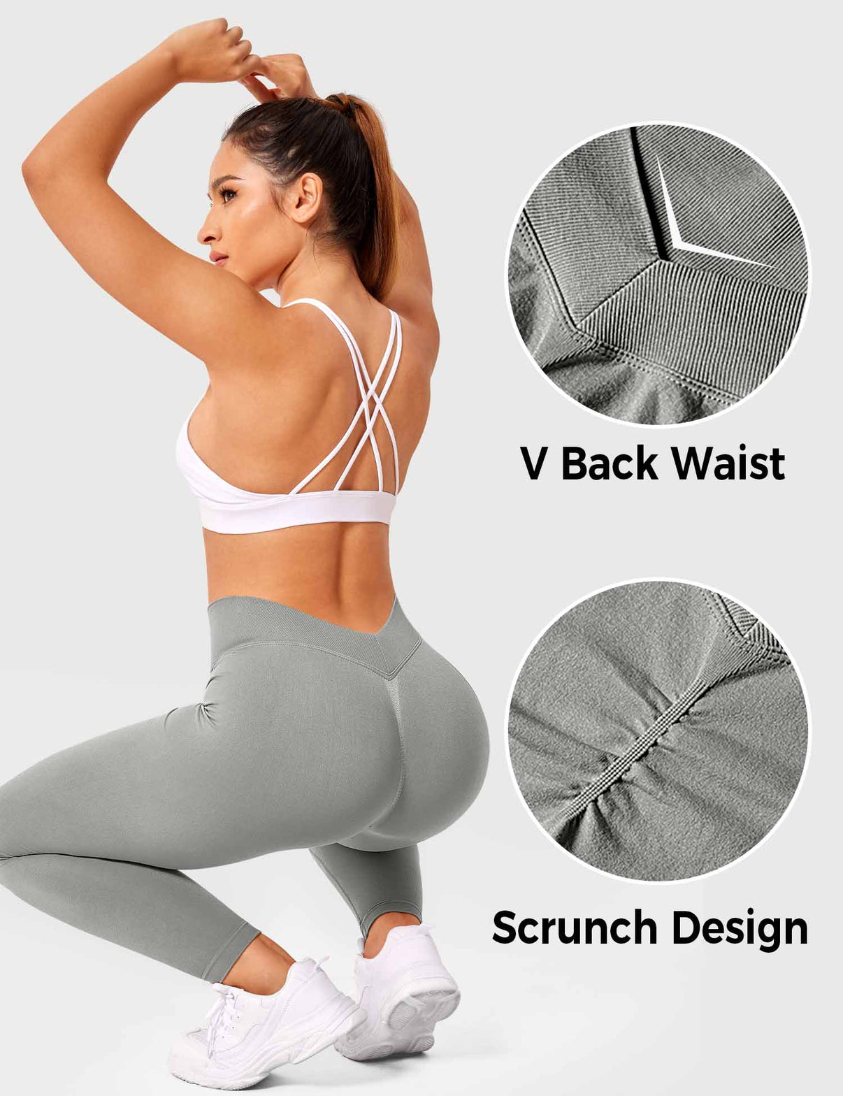 Gymfit V - back Alexi Leggings - Gymfit