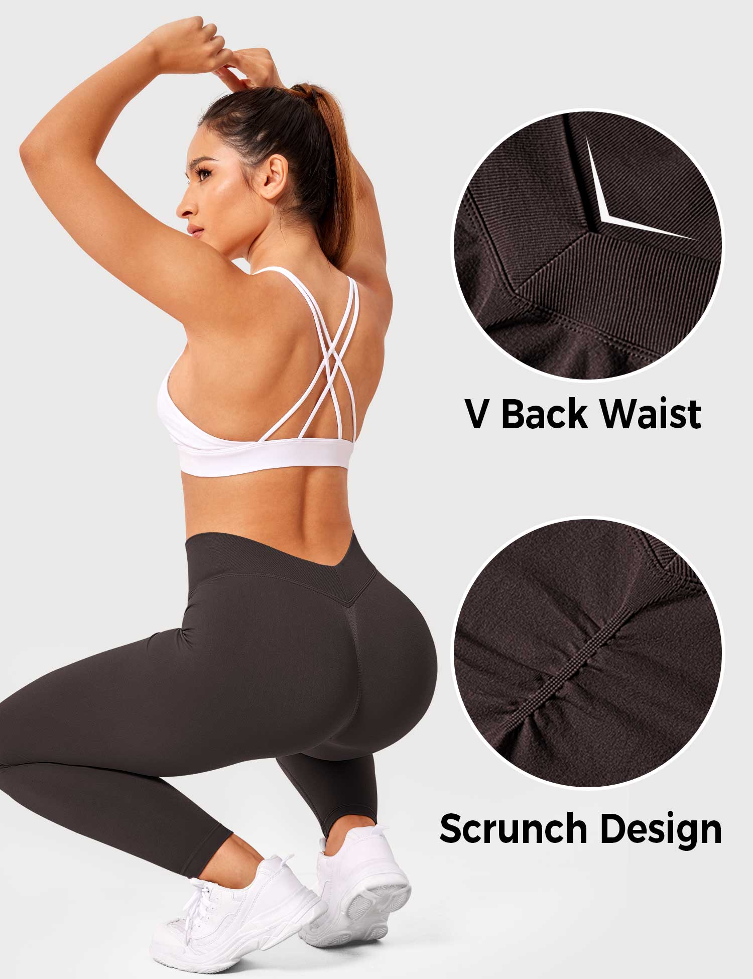 Gymfit V - back Alexi Leggings - Gymfit