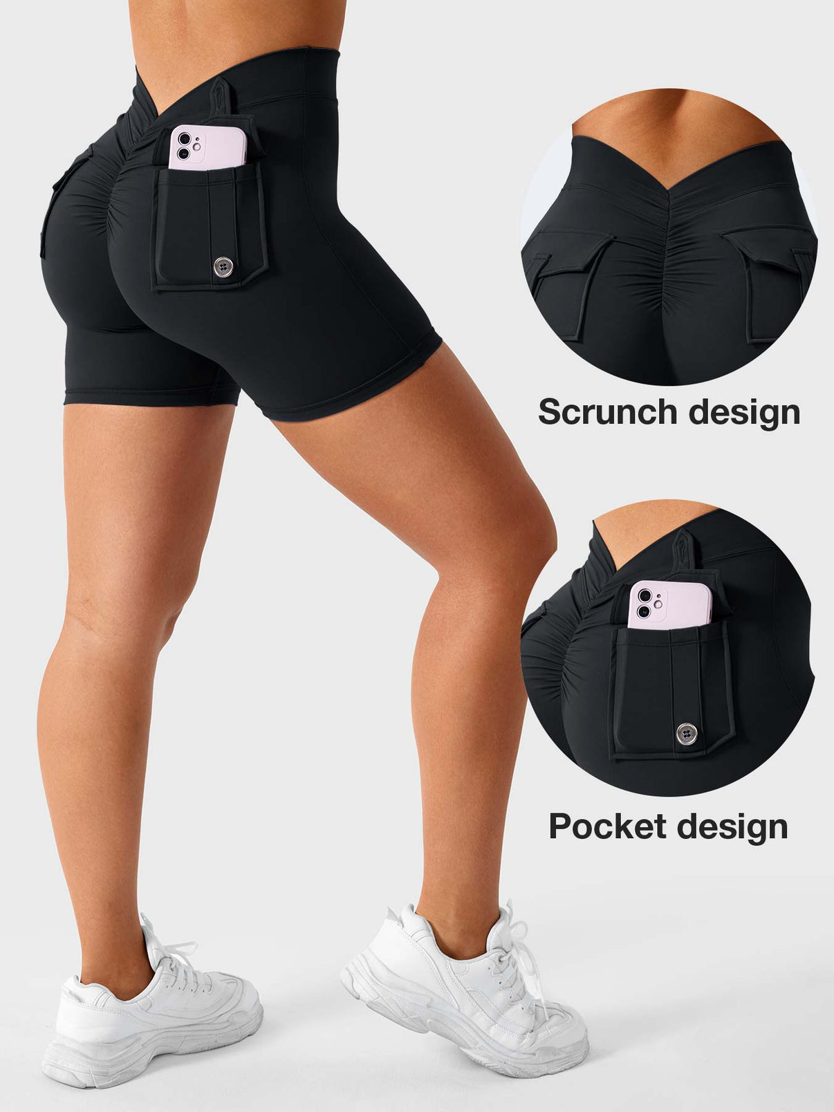 Gymfit V - Back Charm Shorts - Gymfit