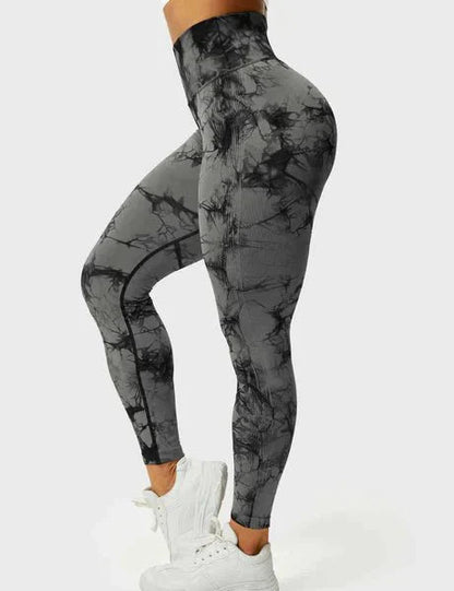 Gymfit - Kleurrijke leggings - Grijs