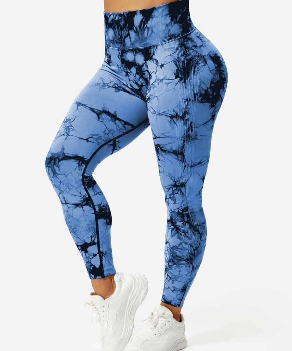 Gymfit Farbenfrohe Leggings Kobaltblau