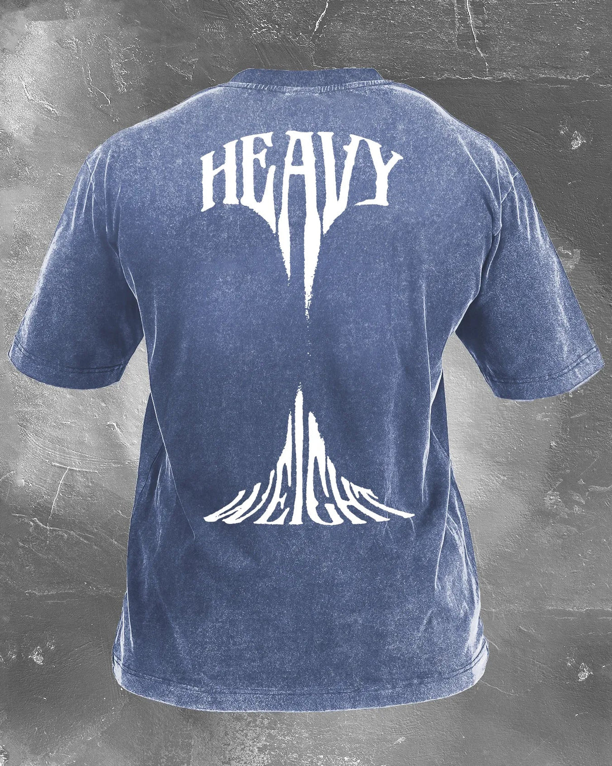 HEAVY WEIGHT MEN'S WASHED T - SHIRT - Gymfit