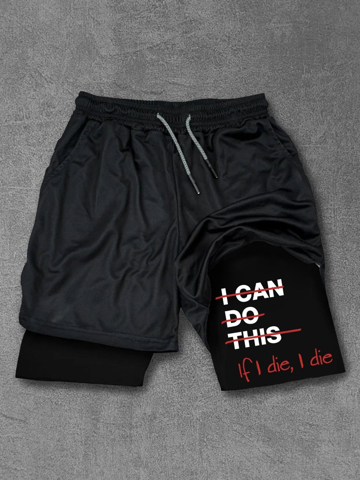 If I die I die Performance Training Shorts - Gymfit