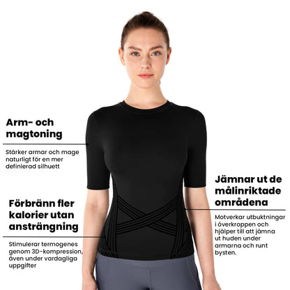 Anti-cellulite Sømløs Trøje