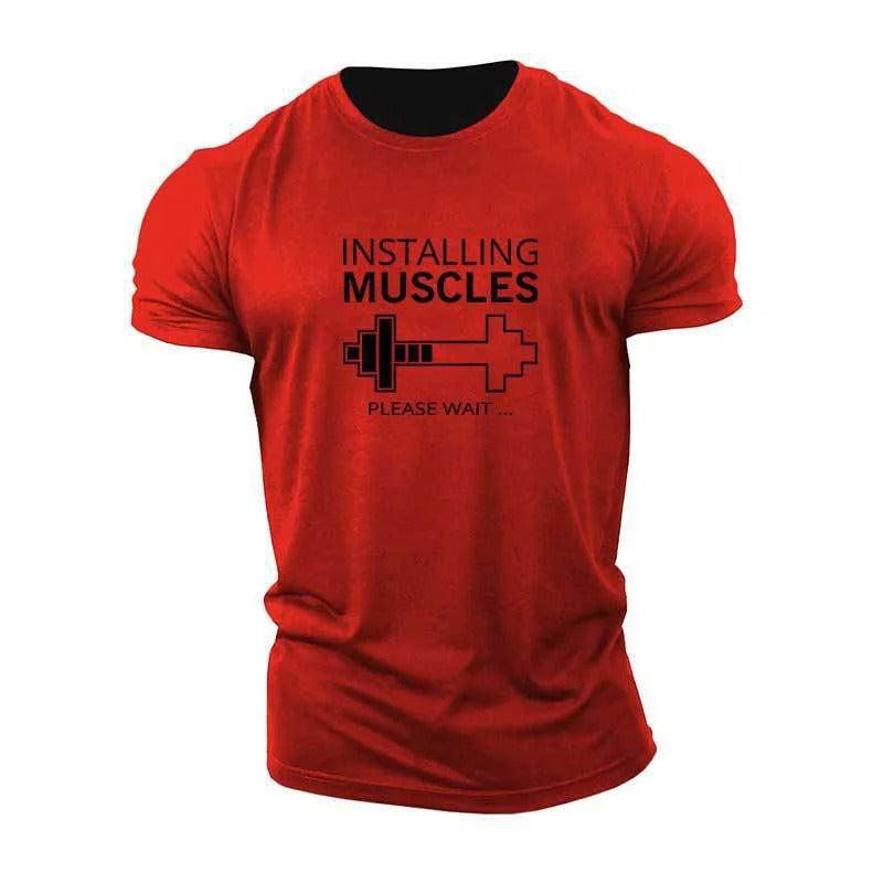 Installing Muscle T-shirt - Gymfit