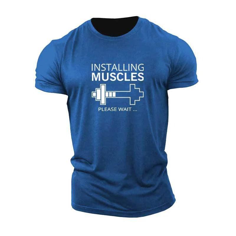 Installing Muscle T-shirt - Gymfit