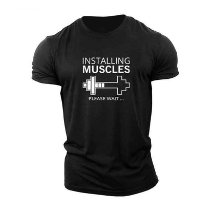 Installing Muscle T-shirt - Gymfit