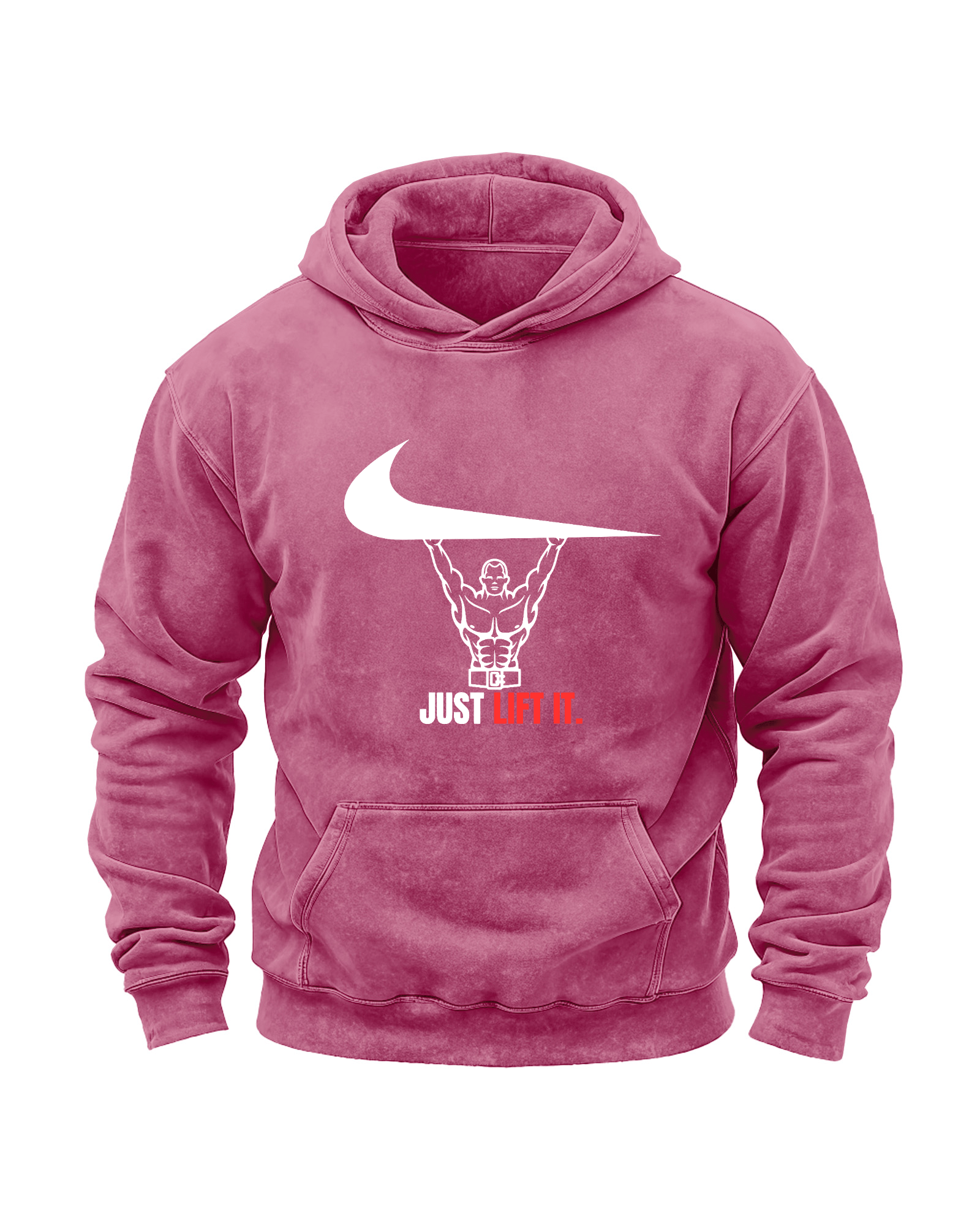 JUST LIFT IT WASHED HOODIE - Gymfit