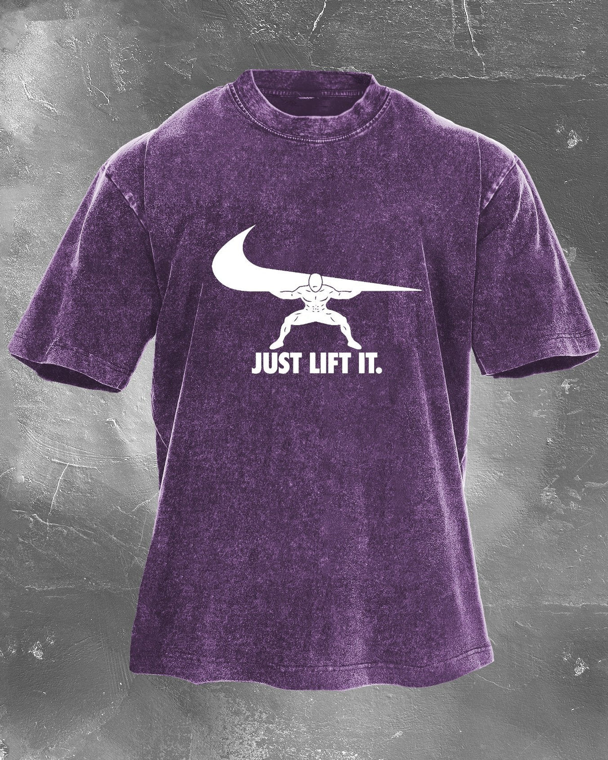 JUST LIFT IT WASHED T - SHIRT - Gymfit