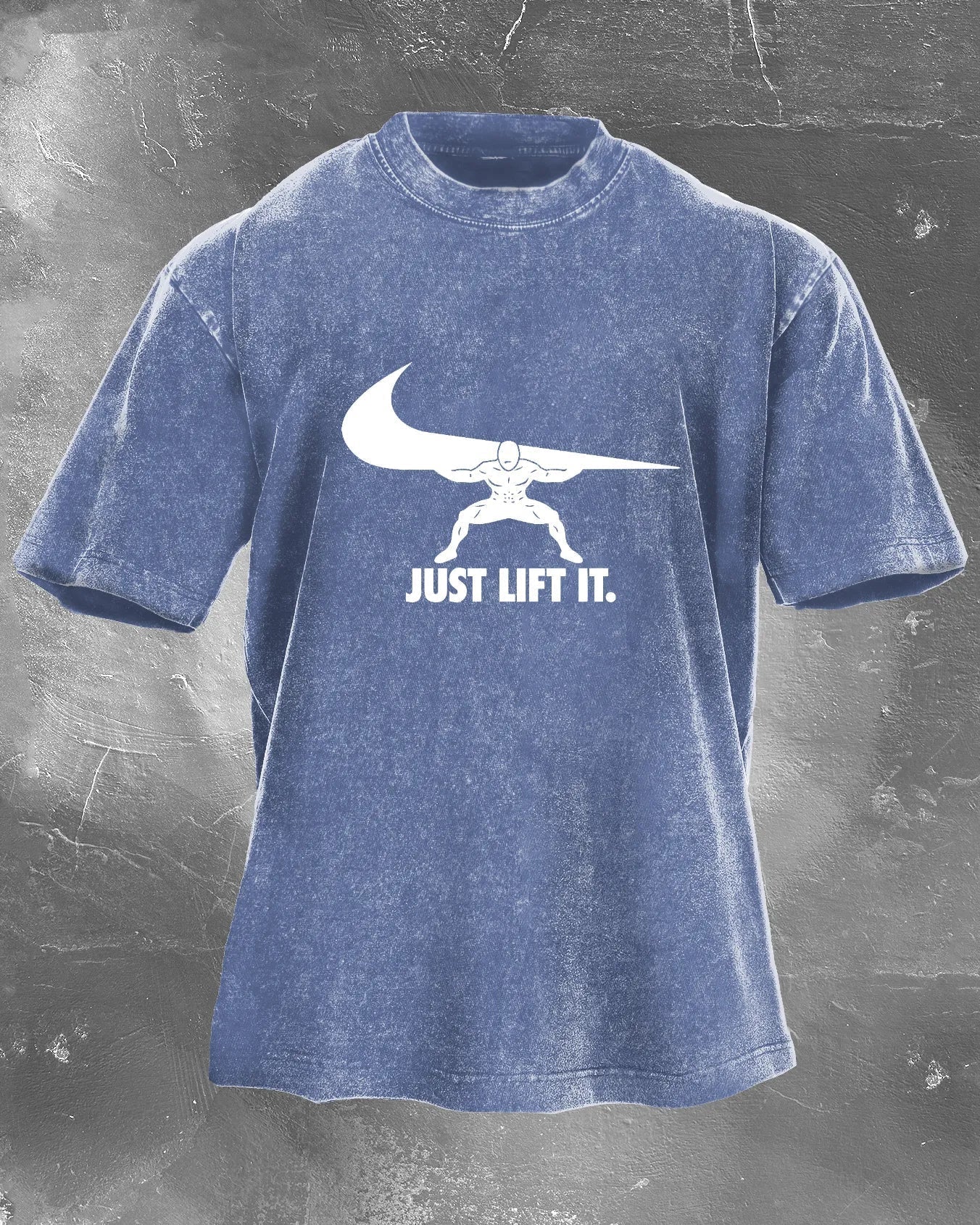 JUST LIFT IT WASHED T - SHIRT - Gymfit