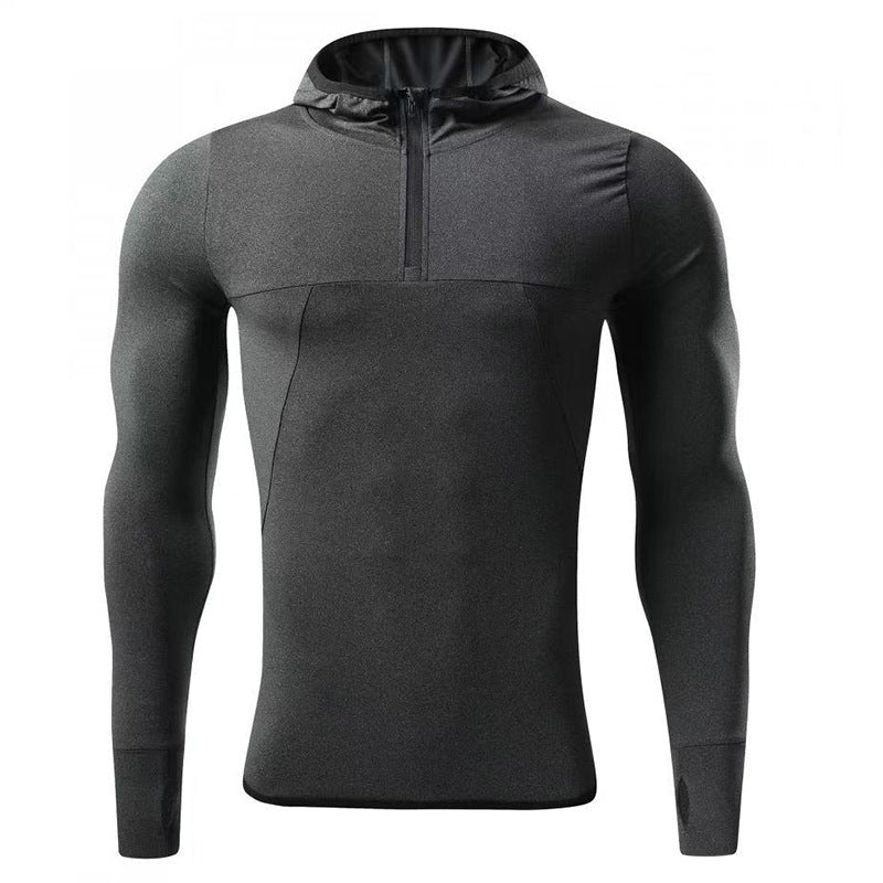 Long Sleeve Hooded Shirt - Gymfit