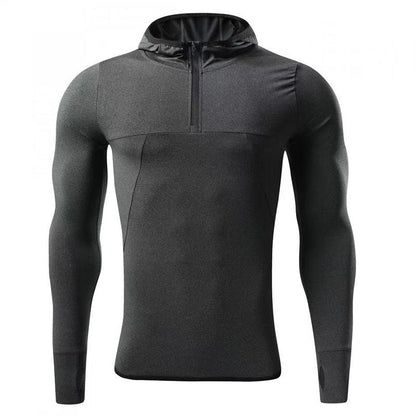 Long Sleeve Hooded Shirt - Gymfit