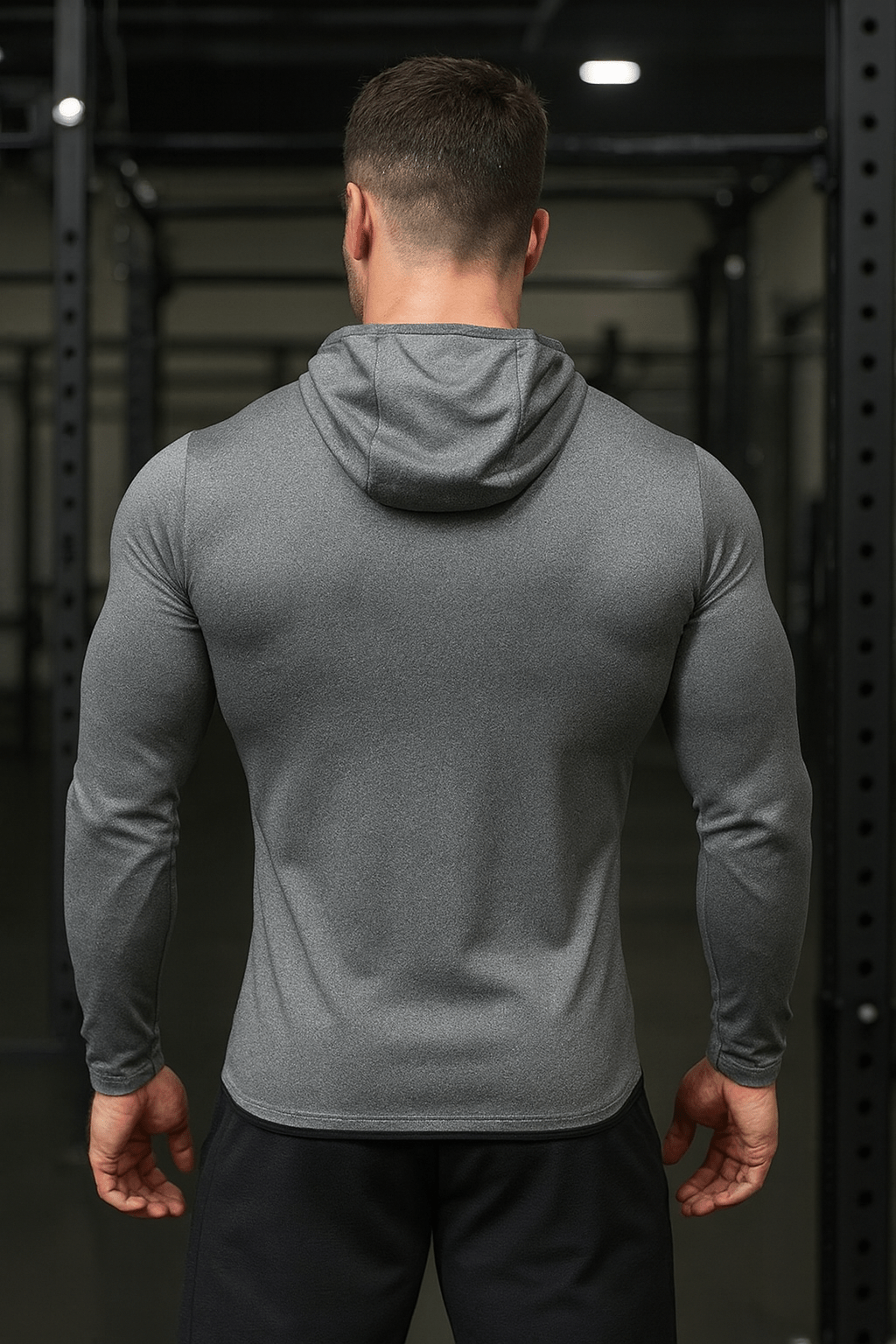 Long Sleeve Hooded Shirt - Gymfit