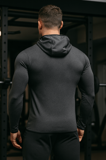 Long Sleeve Hooded Shirt - Gymfit
