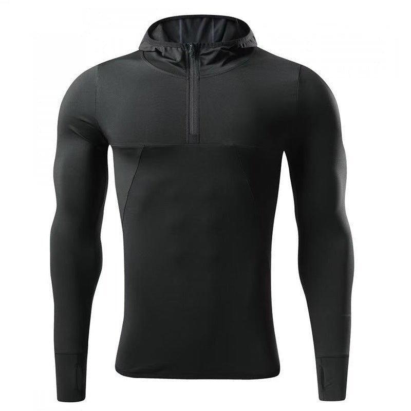 Long Sleeve Hooded Shirt - Gymfit