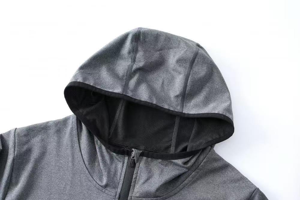 Long Sleeve Hooded Shirt - Gymfit