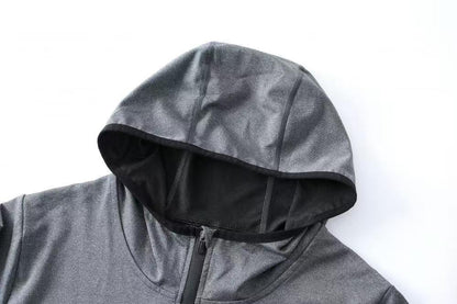 Long Sleeve Hooded Shirt - Gymfit