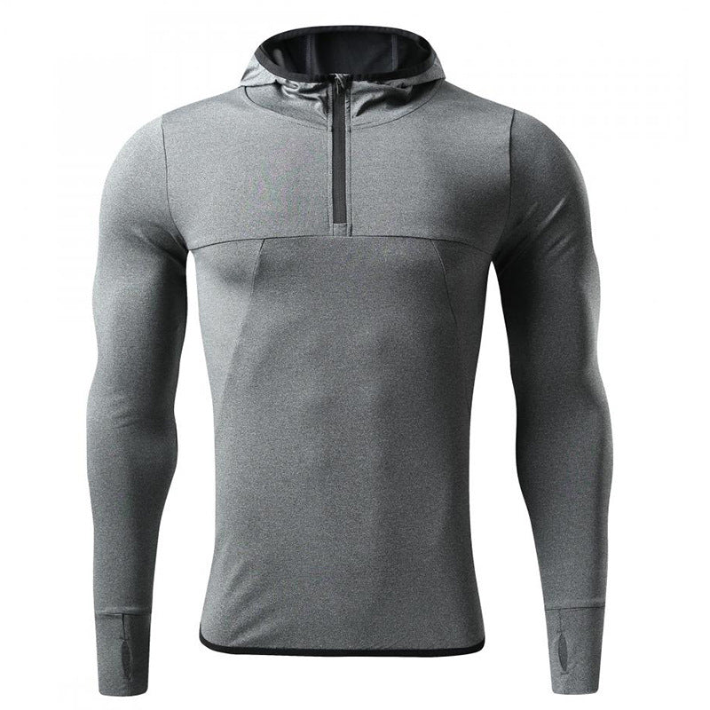 Long Sleeve Hooded Shirt - Gymfit