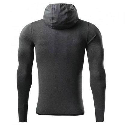 Long Sleeve Hooded Shirt - Gymfit