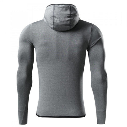 Long Sleeve Hooded Shirt - Gymfit