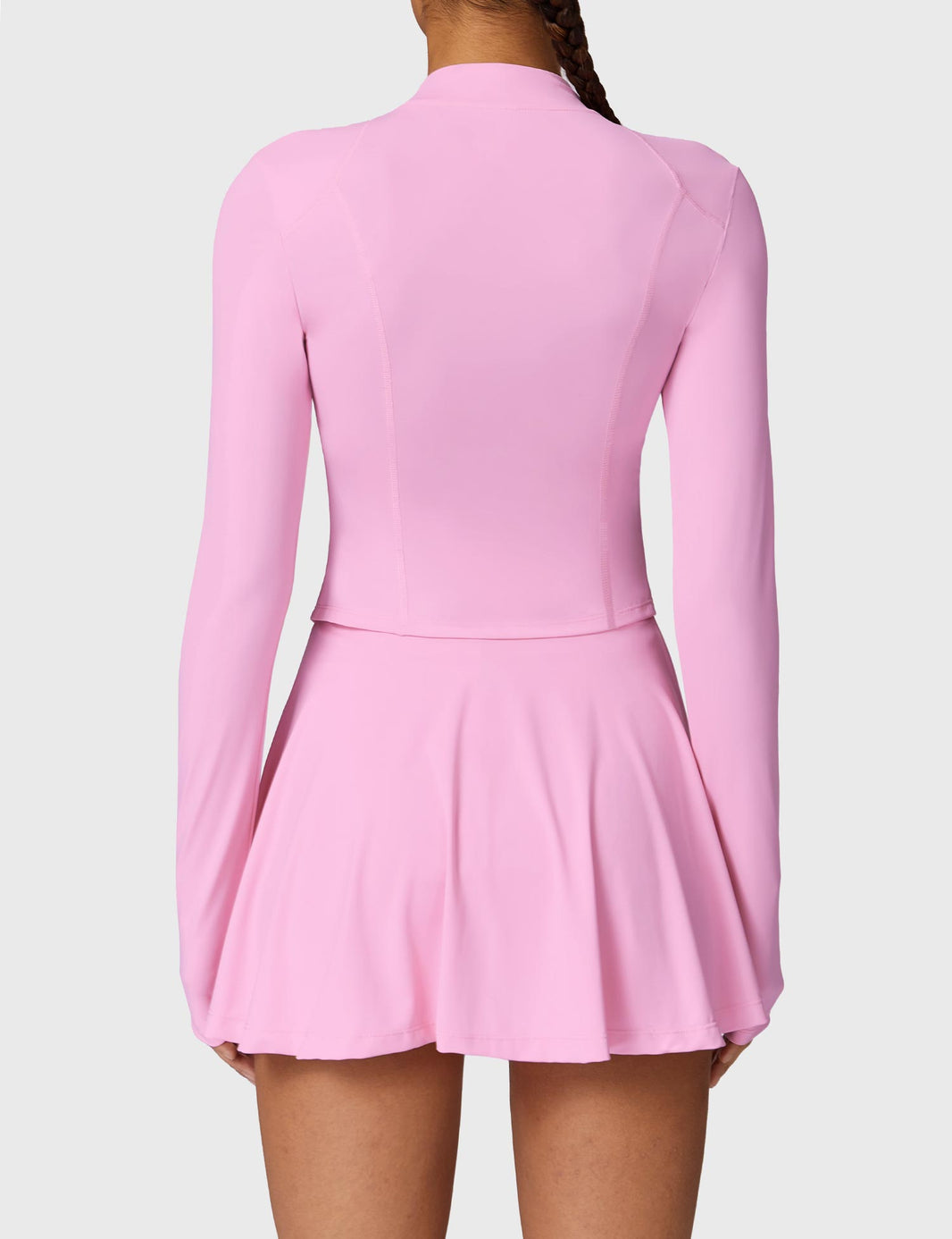 Long Sleeve Tennis Skirt Sets - Gymfit
