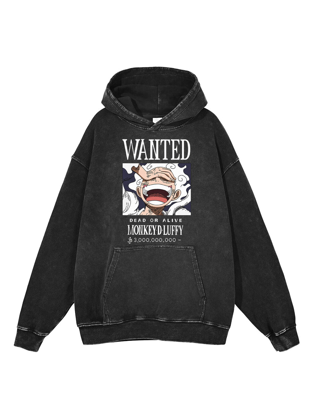 LUFFY GEAR 5 POSTER VINTAGE HOODIE - Gymfit