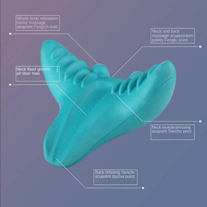 Massagehuvudstöd för Effektiv Nackavlastning och Bättre Hållning - Gymfit