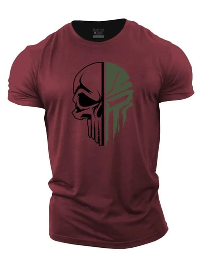 Military skull t-shirt - Gymfit