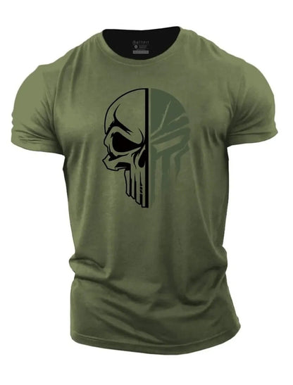 Military skull t-shirt - Gymfit