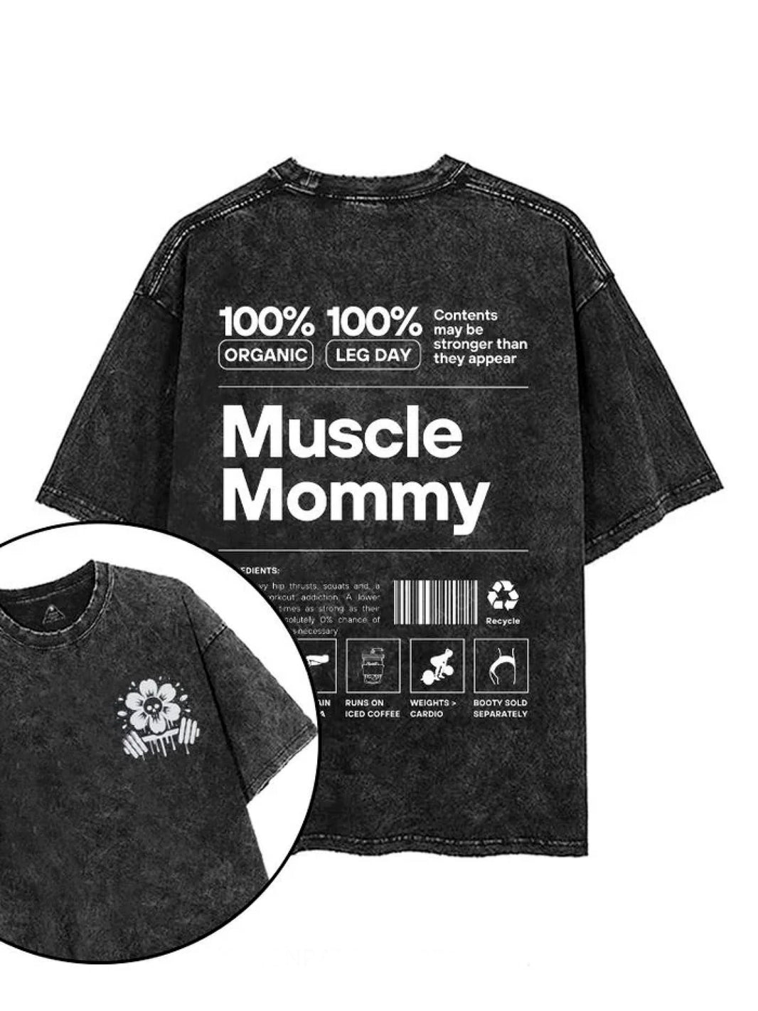 MUSCLE MOMMY GYM T - SHIRT - Gymfit