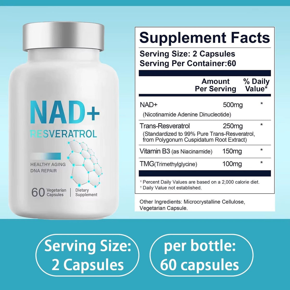 NAD+ Resveratrol - Gymfit