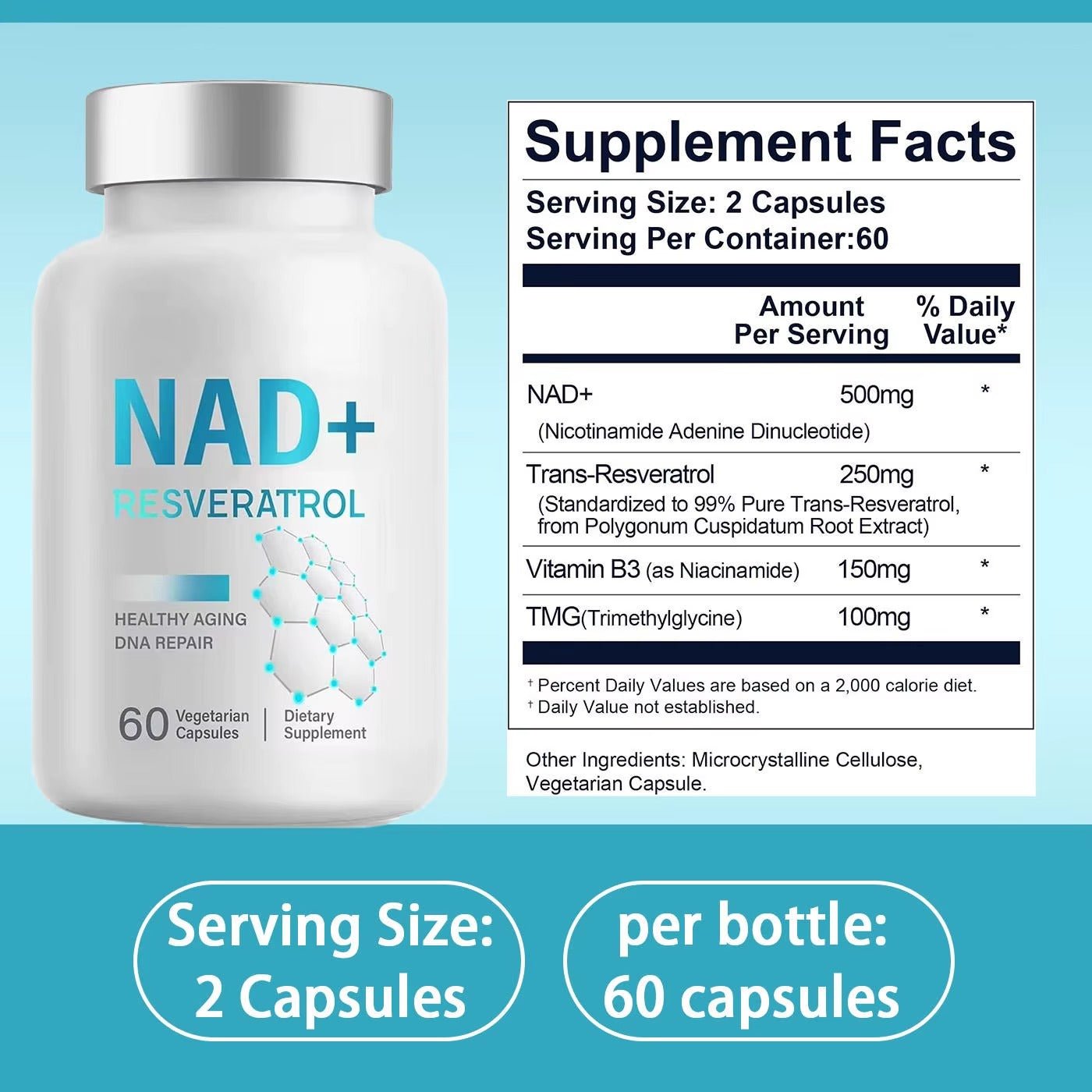 NAD+ Resveratrol - Gymfit