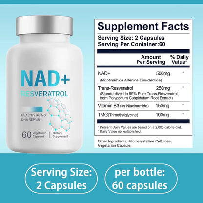 NAD+ Resveratrol - Gymfit