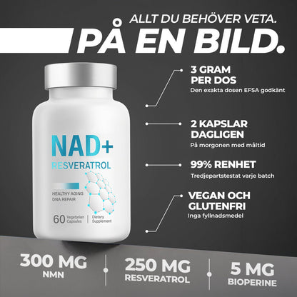 NAD+ Resveratrol - Gymfit