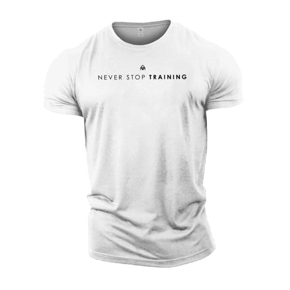 Never Stop Training - Gym T-Shirt - Gymfit