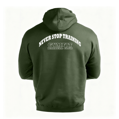Never Stop Training Hoodie - Gymfit