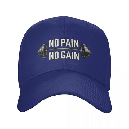 No Pain No Gain Gym Cap - Gymfit