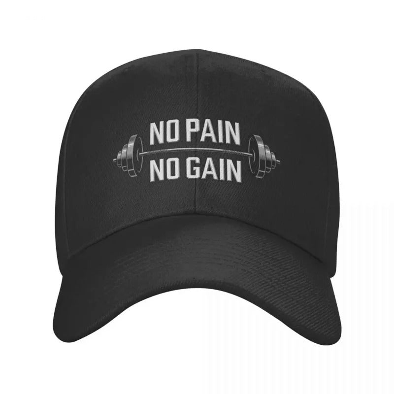 no pain no gain キャップ No Pain No Gain Gym Cap – Gymfit