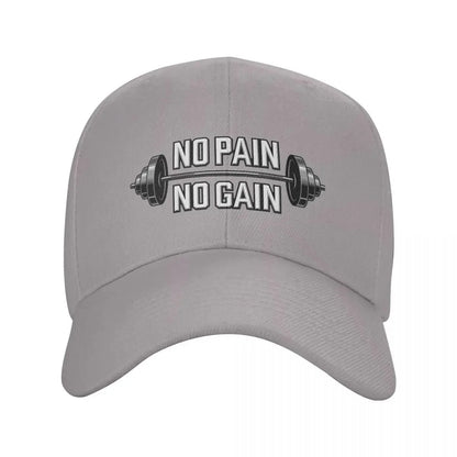 No Pain No Gain Gym Cap - Gymfit