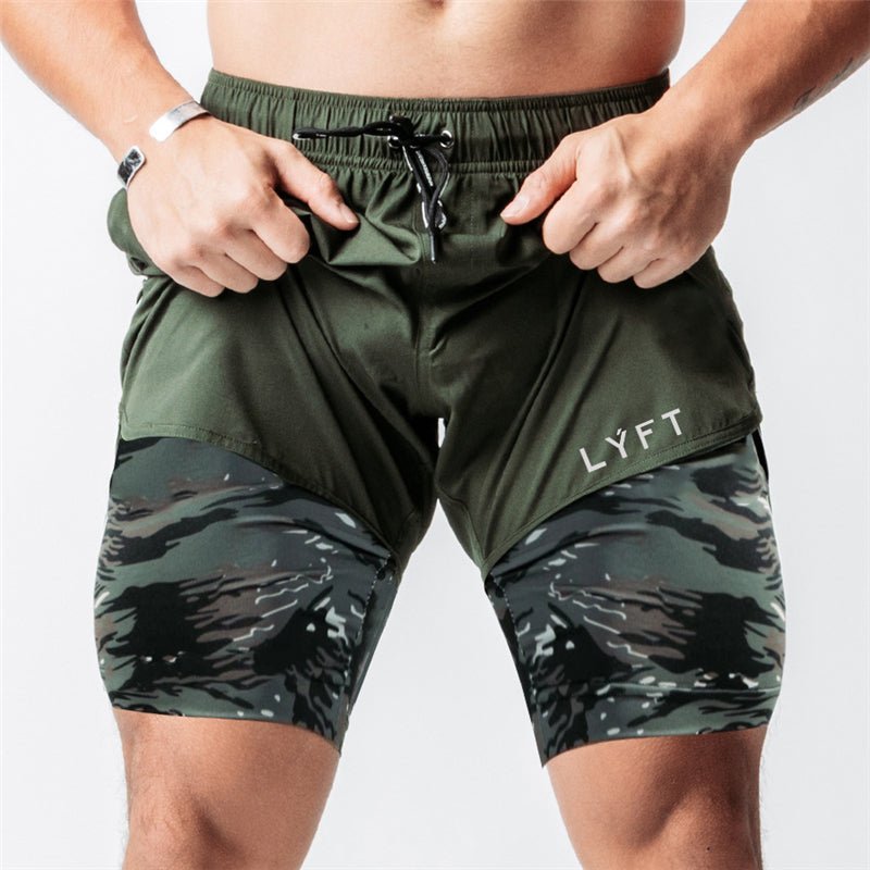 NYHET Gymfit Camo Lyft Shorts - Gymfit