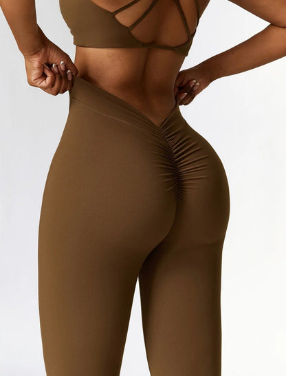 NYHET V - back Flare Leggins - Gymfit