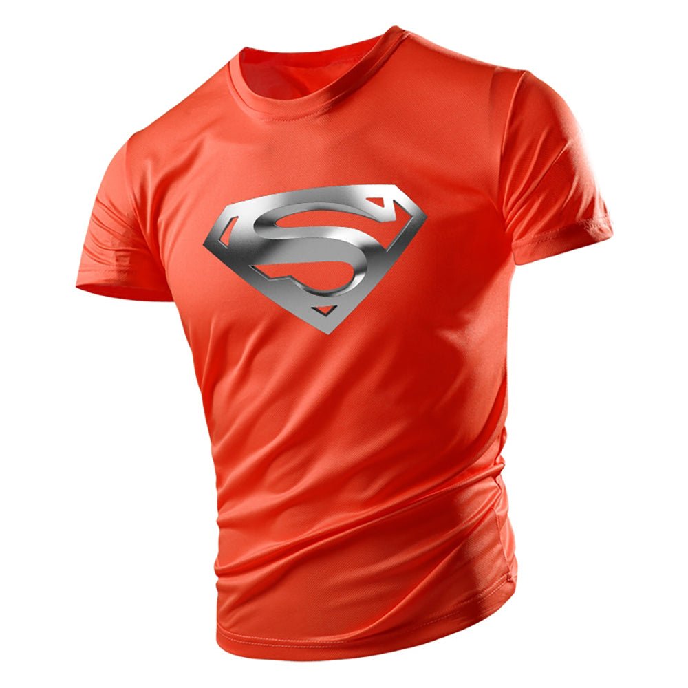 superman dri fit shirt mens